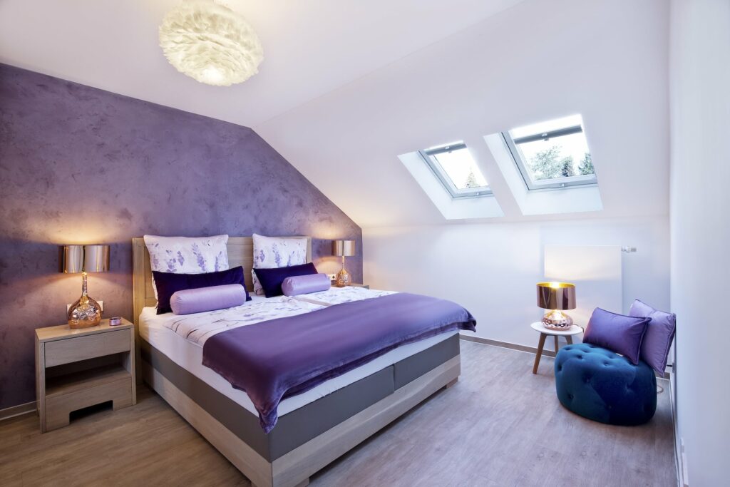 Ferienwohnung Lichtzauber Schlafzimmer