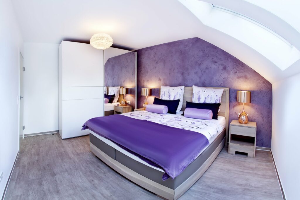 Ferienwohnung Lichtzauber Schlafzimmer