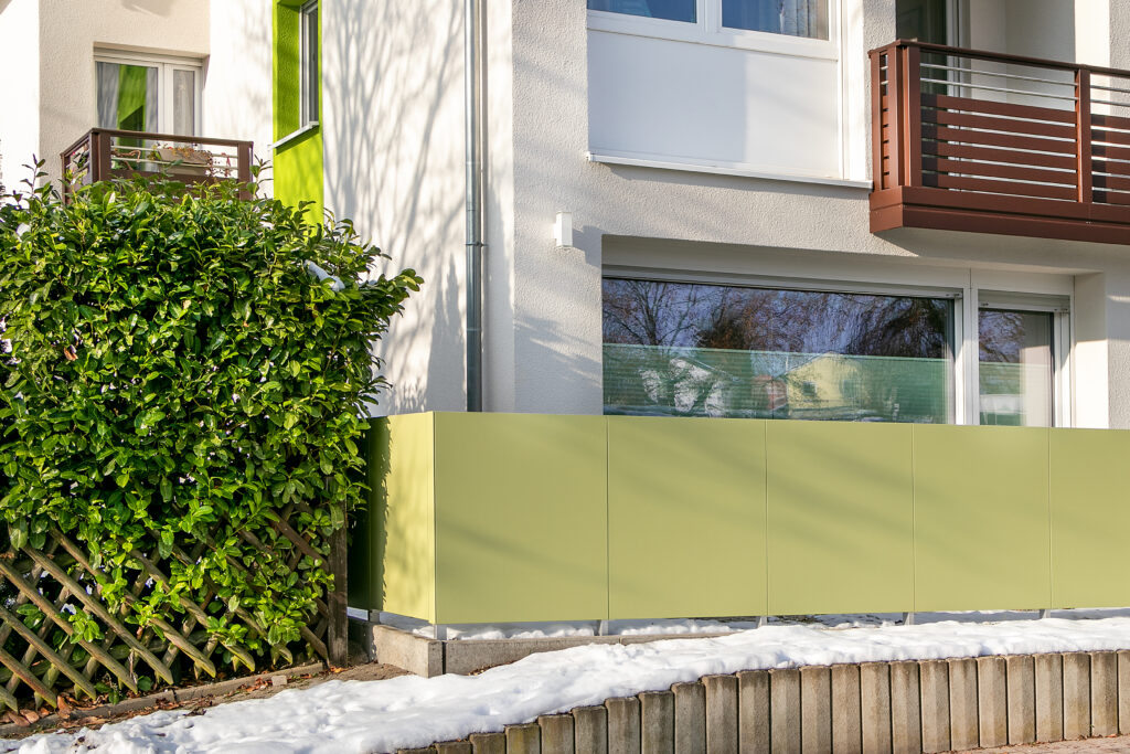 Ferienwohnung Kobaltblau außen